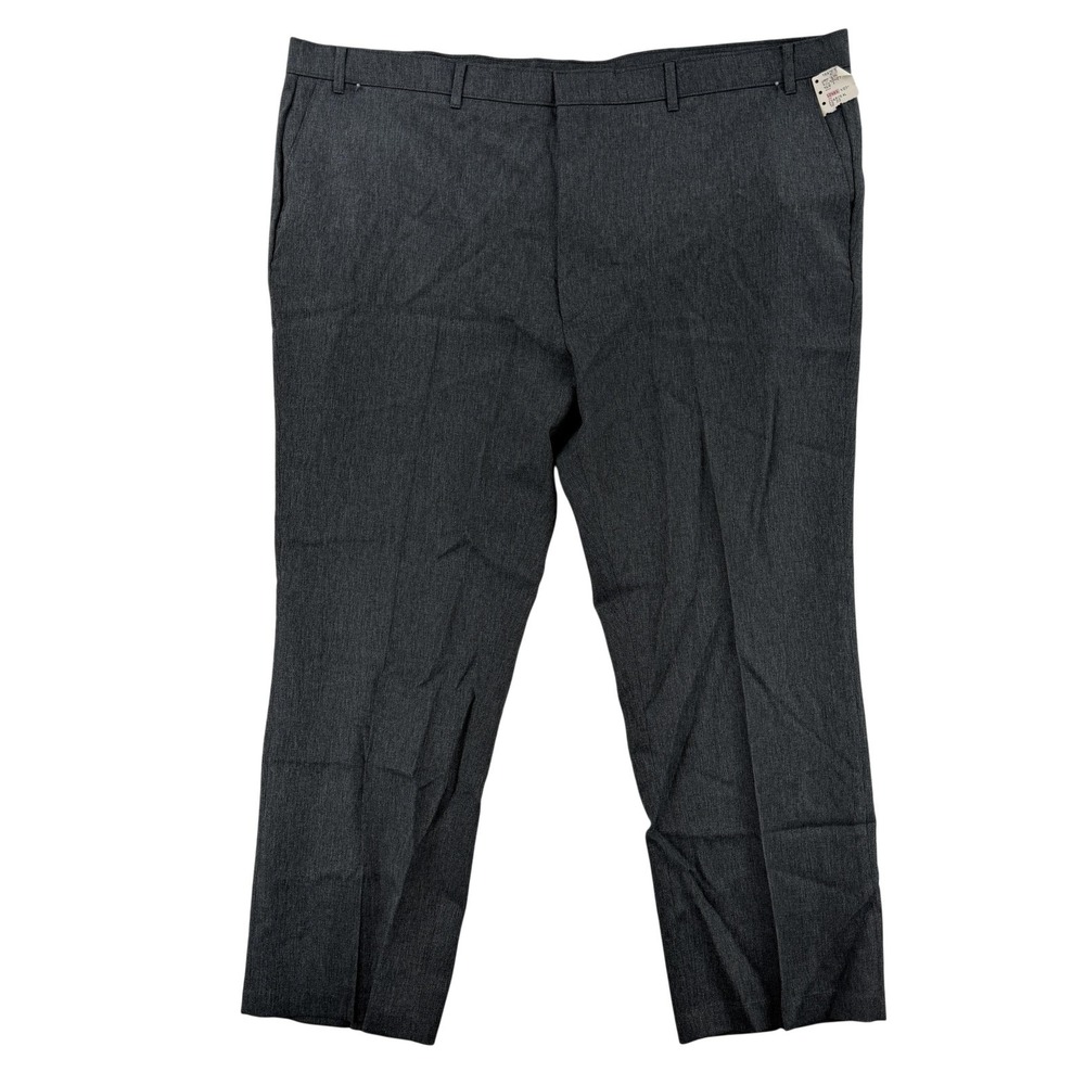 Vintage Levis Action Slacks Pants Mens 50x30 Gray Flat Front Dress Office NWT